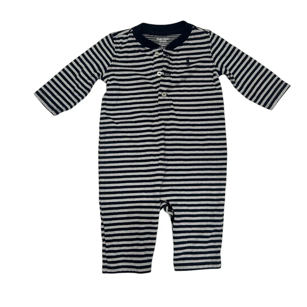Ralph Lauren baby‎ one piece stripes embroider logo size 3 month